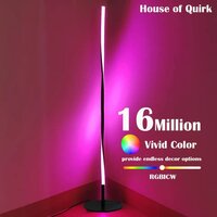 56 Inch Tall Twist Shape Floor Lamp