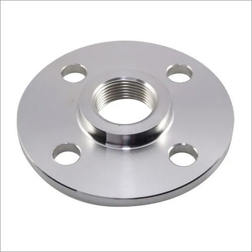 Silver 304 Stainless Steel Threaded Flange