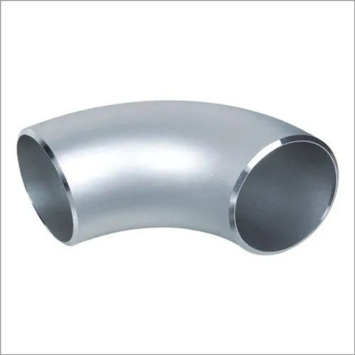 Silver 45 Degree Stainless Steel Pipe Elbow