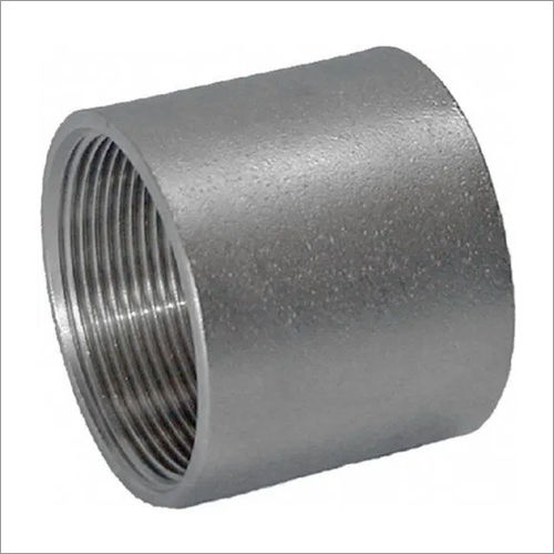 Sliver Stainless Steel Threaded Coupling