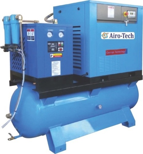 Tank-mounted Screw Air Compressors