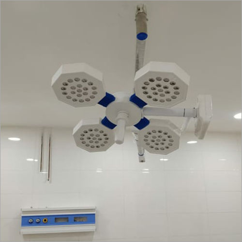 White Hexagonal One Dome Ot Ceiling Lights