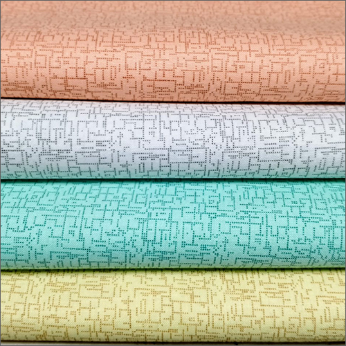 Multicolour Printed  Linen Shirting Fabric