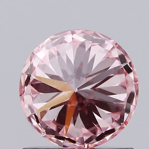 Round 1.52ct Fancy Pink VS2 IGI Certified Lab Grown Diamond 468185330