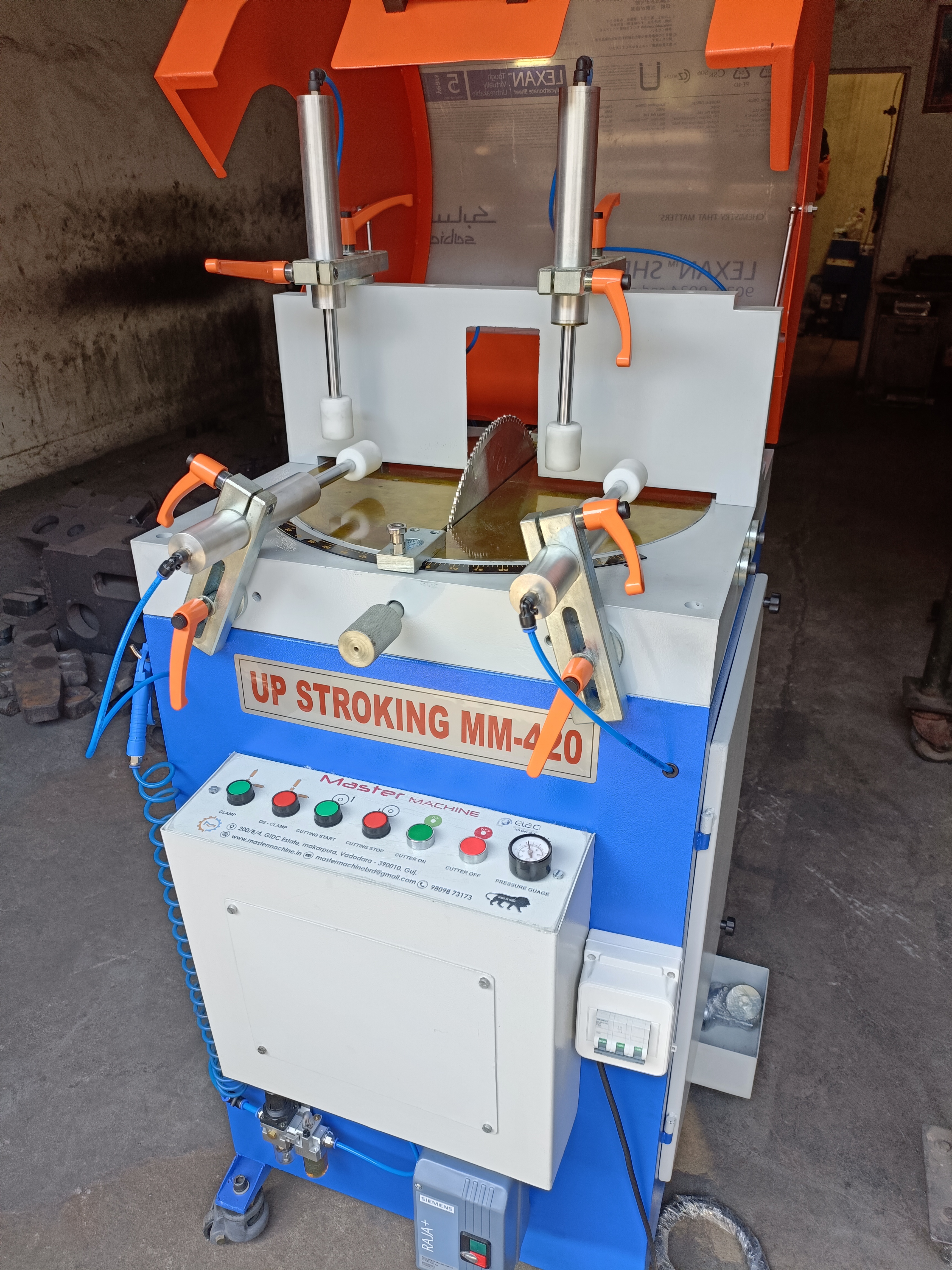 Aluminum Up Stroke Cutting Machine