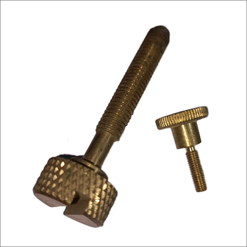 Polished Brass Kruling Threded Bolts