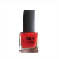 Amly Red Nail Polish - 10 Ml Liquid Formula | Vibrant Red Color, Long-lasting Shine