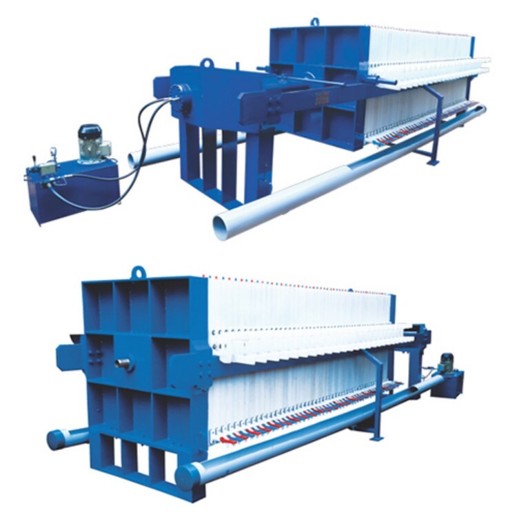 Sludge Filter Press Machine - Color: Blue
