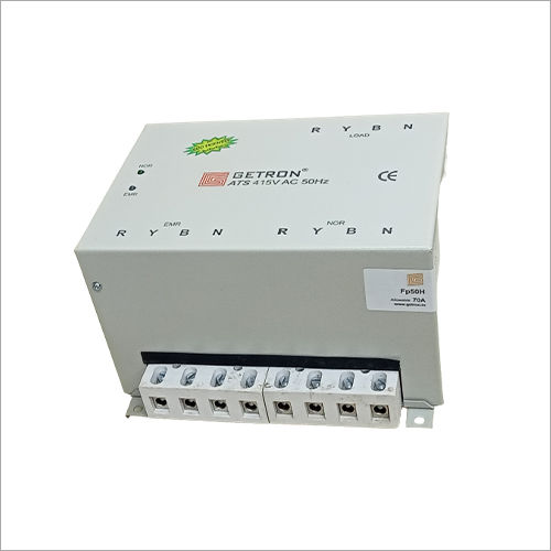 White Black Automatic Transfer System 415V 70A