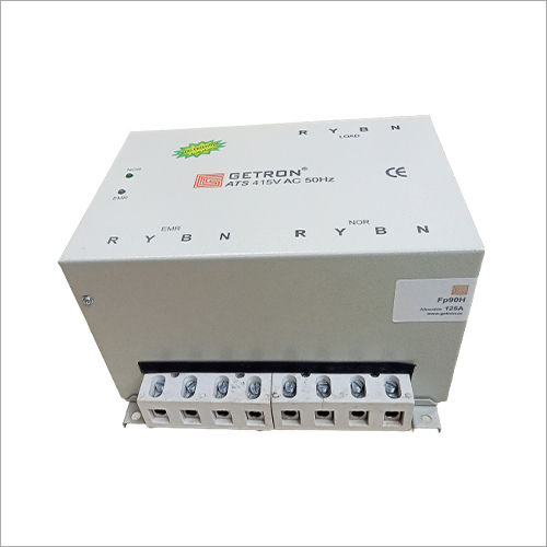 White Black Automatic Transfer System 415V 125A