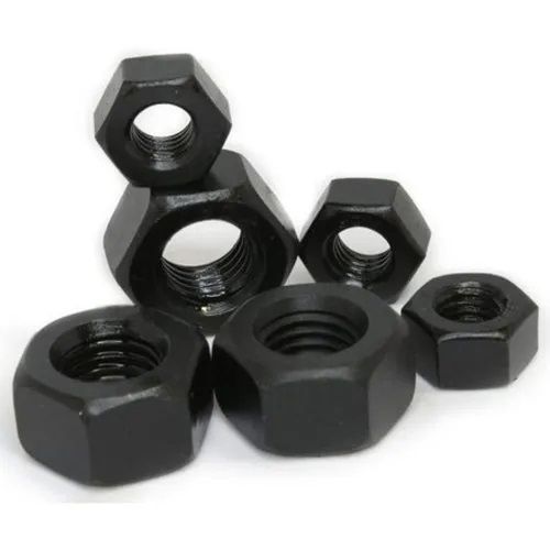 Black Hex Nuts