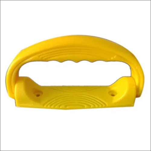 Yellow Plastic Zatka Machine Handle - Size 9.5x2x5cm, Suitable for 1.5kg Loads | Strong Manual Use, Available in Different Sizes