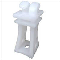 Ppcp Fence Insulator - Ppcp Material, 6cm Height, White Color | Uv Resistant, Prevents Electrical Short Circuits, Ideal For Various Fencing Applications