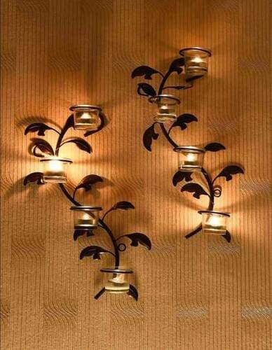 Iron 4 - Cup Tealight Holder Set