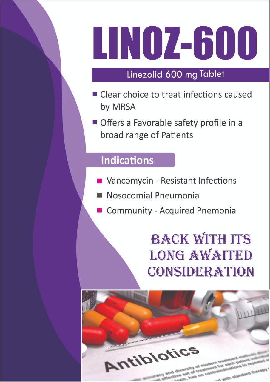 LINOZ 600 TABLET (LINEZOLID 600 MG)