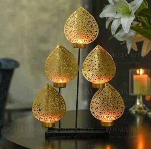Metal 5  Tea Light Holder
