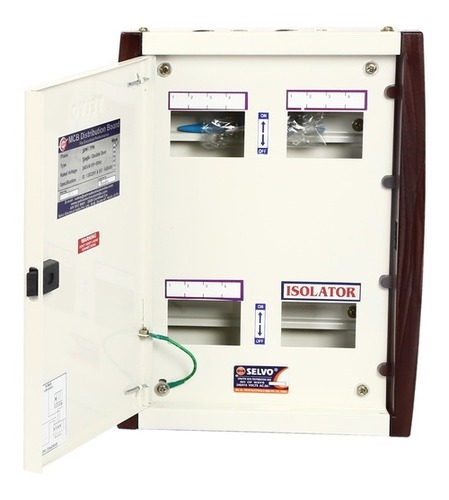 4 WAY TPN DOUBLE DOOR DISTRIBUTION BOARD