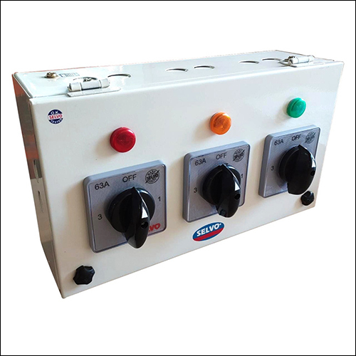 63A TPN PHASE SELECTOR ENCLOSURE