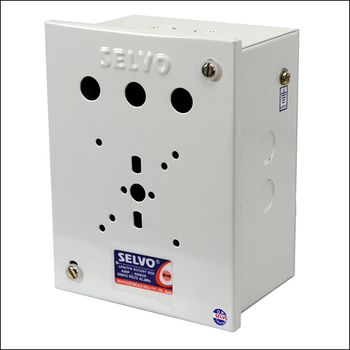 White Spn Rotary Box Without Rotary Fitted