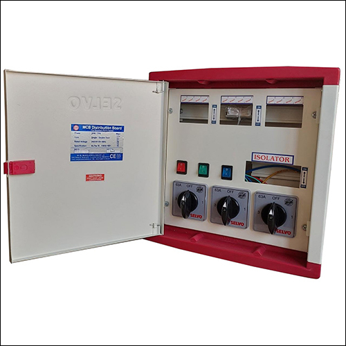 4 WAY 63A TPN ROTARY BOX