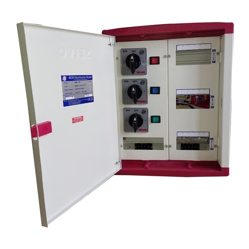 6 WAY 63A TPN PHASE SELECTOR ROTARY FITTED DB