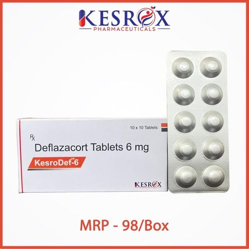 DEFLAZACORT 6 MG TABLETS ALU ALU