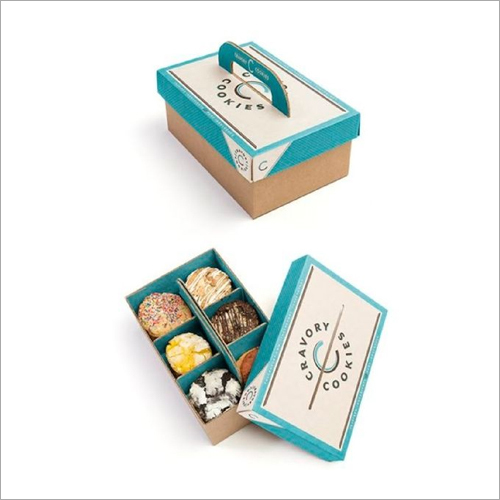 Food Packaging Box - Paper Material , Rectangular Shape, Multicolor Design for Versatile Industrial Food Use