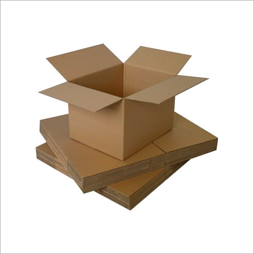 Mono Carton - Paper Material, Square Shape, Brown Color | Customizable Packaging for Pharmaceutical, Food, and Beverage Industries