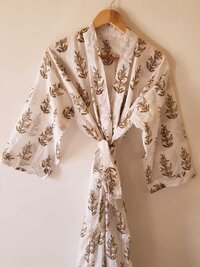 Hand Block Printed Kimono
