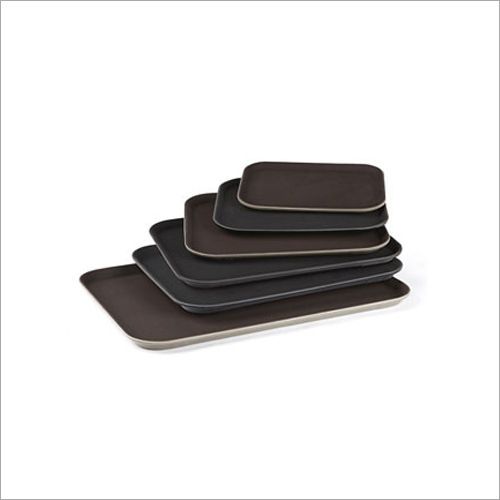 Black Anti Skid Tray