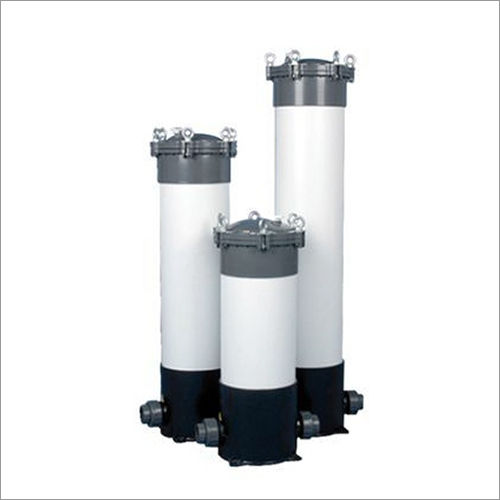 White Industrial Pp Cartridge Filter Housing