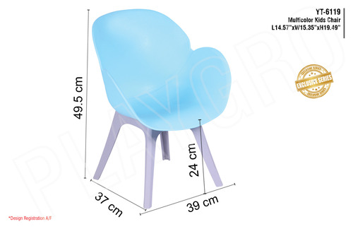 Multicolor Highly Durable Kids Chair