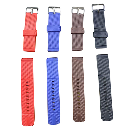 PVC Watch Strap - Medium Size, Rubber Material, Various Colors & Patterns | Unisex Fashion Accessory for All Watch Designs
