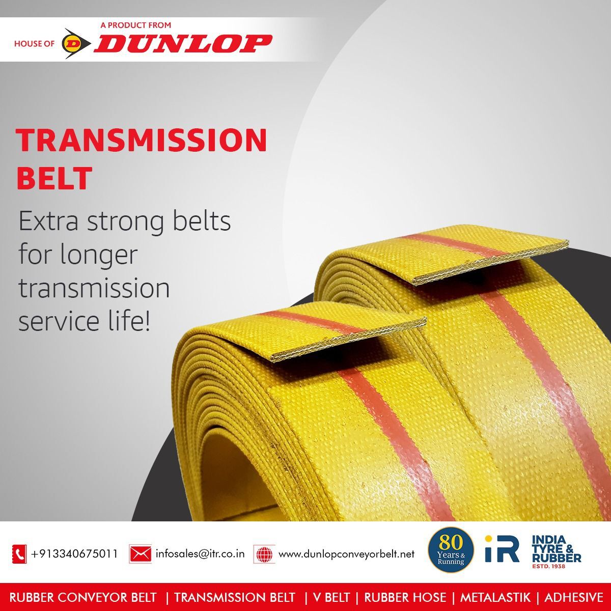 Dunlop Transmission Belt
