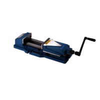 Blue Vertex Hydraulic Machine Vise 132 Mm
