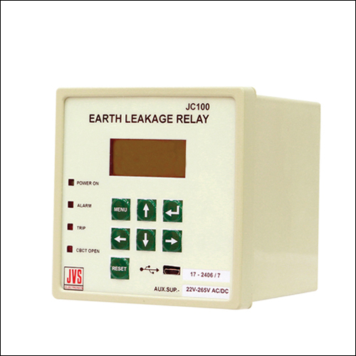 JC100 Numarical Earth Leakage Relay