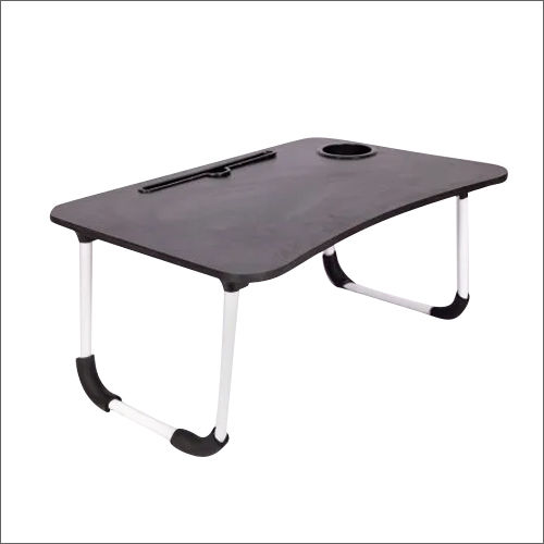 23.6x15.7x11 Inch Wooden And Aluminium Laptop Bed Table