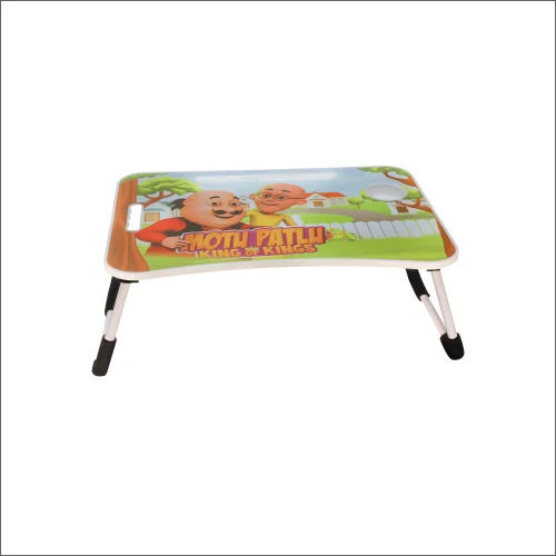 60x40cm MDF Wood And MS Portable Laptop Table