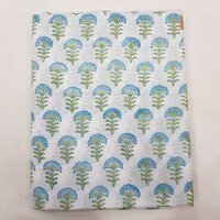 Floral Block Print Fabric