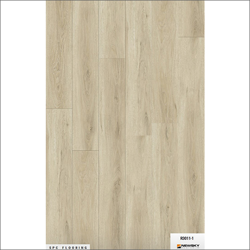 Yellow Virgin Wood Spc Flooring