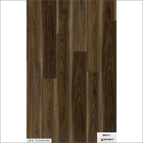 Dark Brown Virgin Wood Spc Flooring