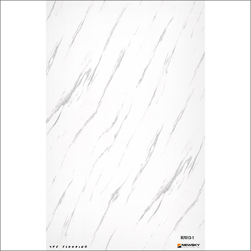 White Virgin Stone Spc Flooring