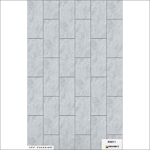 Dark Grey Virgin Stone Plastic Composite Flooring