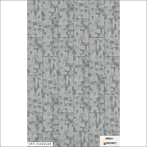 Grey Virgin Carpet Stone Plastic Composite Flooring