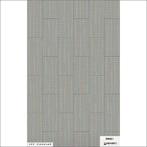 Dark Grey Virgin Carpet Stone Plastic Composite Flooring