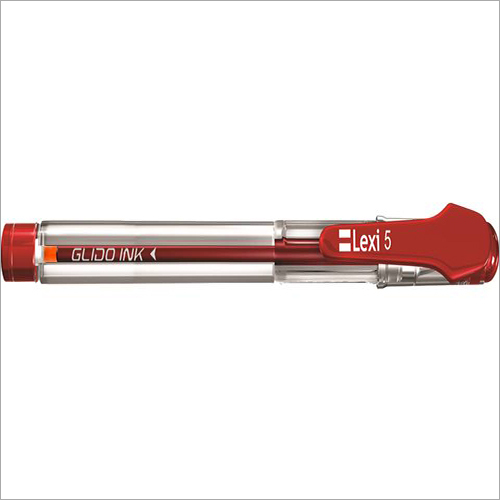 Lexi 5 Red Ball Pen By LEXI PRIVATE LIMITED
