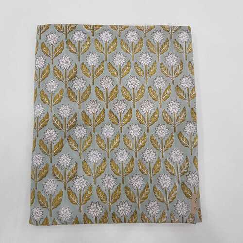 Sunflower Hand Block Print Fabrics