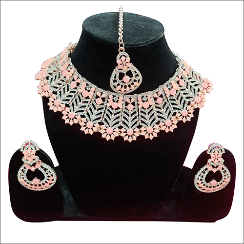 Ladies Fancy Necklace Set - Alloy Metal, Charms Pendant Design | Ideal for Anniversary, Engagement, Wedding, Parties, Festivals