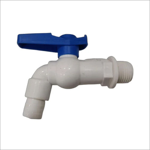 White Wall Mounted Pvc Water Tap