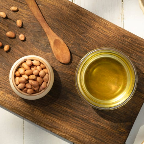 Groundnut Oil - Cold Pressed High Purity | Antioxidant-Rich for Diverse Cooking Needs 6-Month Shelf Life Various Sealed Plastic Bottle Sizes